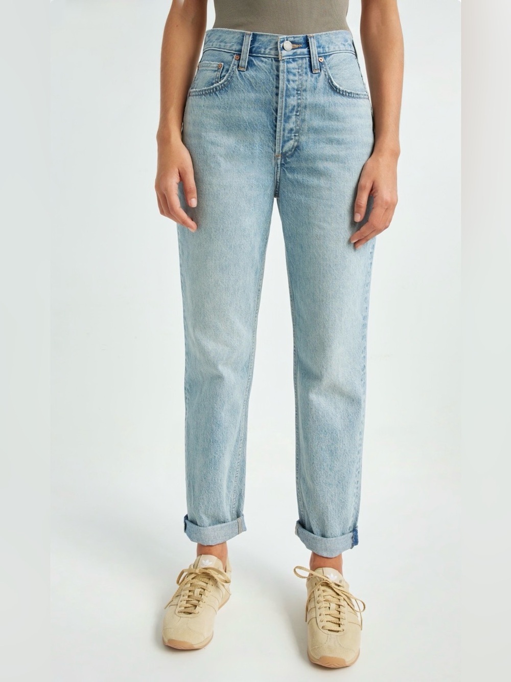 Aritzia Denim Forum The BF High Rise Loose SZ 24